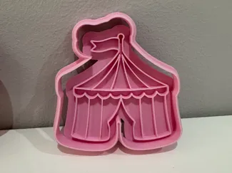 Cortador de biscoito Tenda de Circo