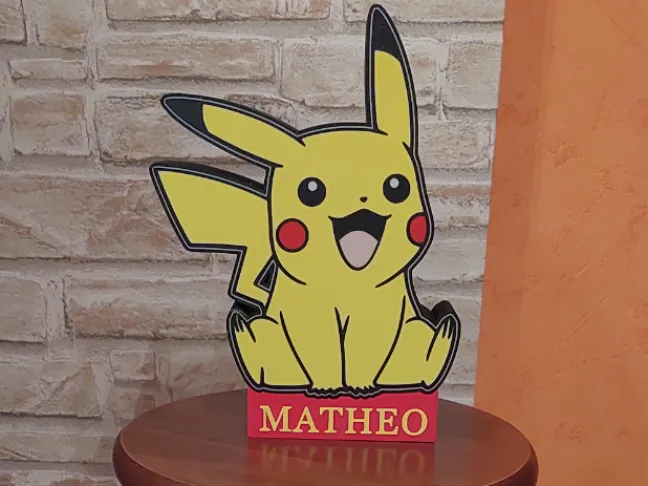 Boite à lumières Pikachu