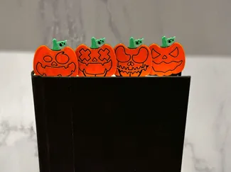 Halloween Pumpkin Patch Bookmark Collection