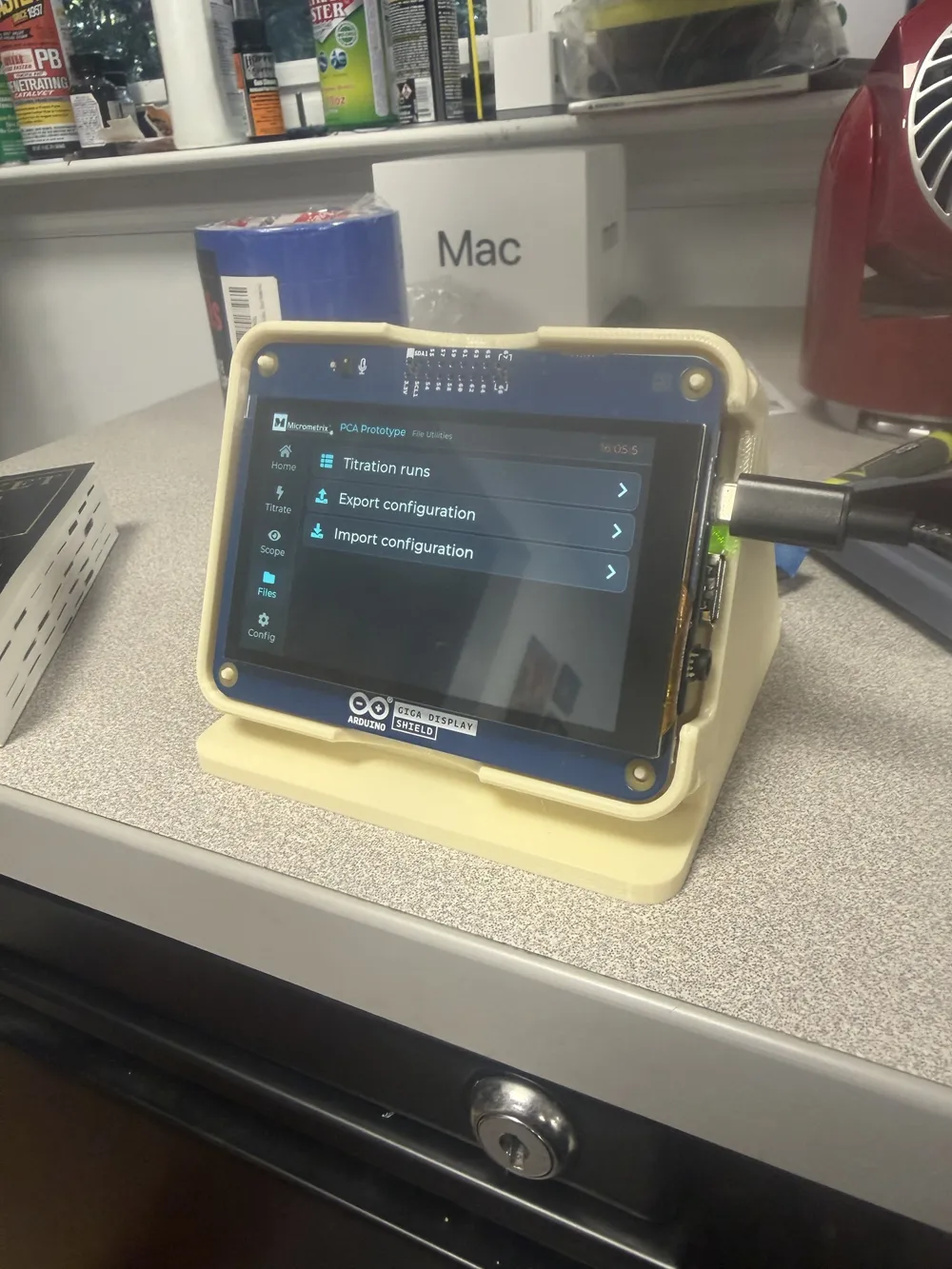Arduino Shields Arduino Giga Display Shield Desk Stand - Free 3D Print Model - MakerWorld