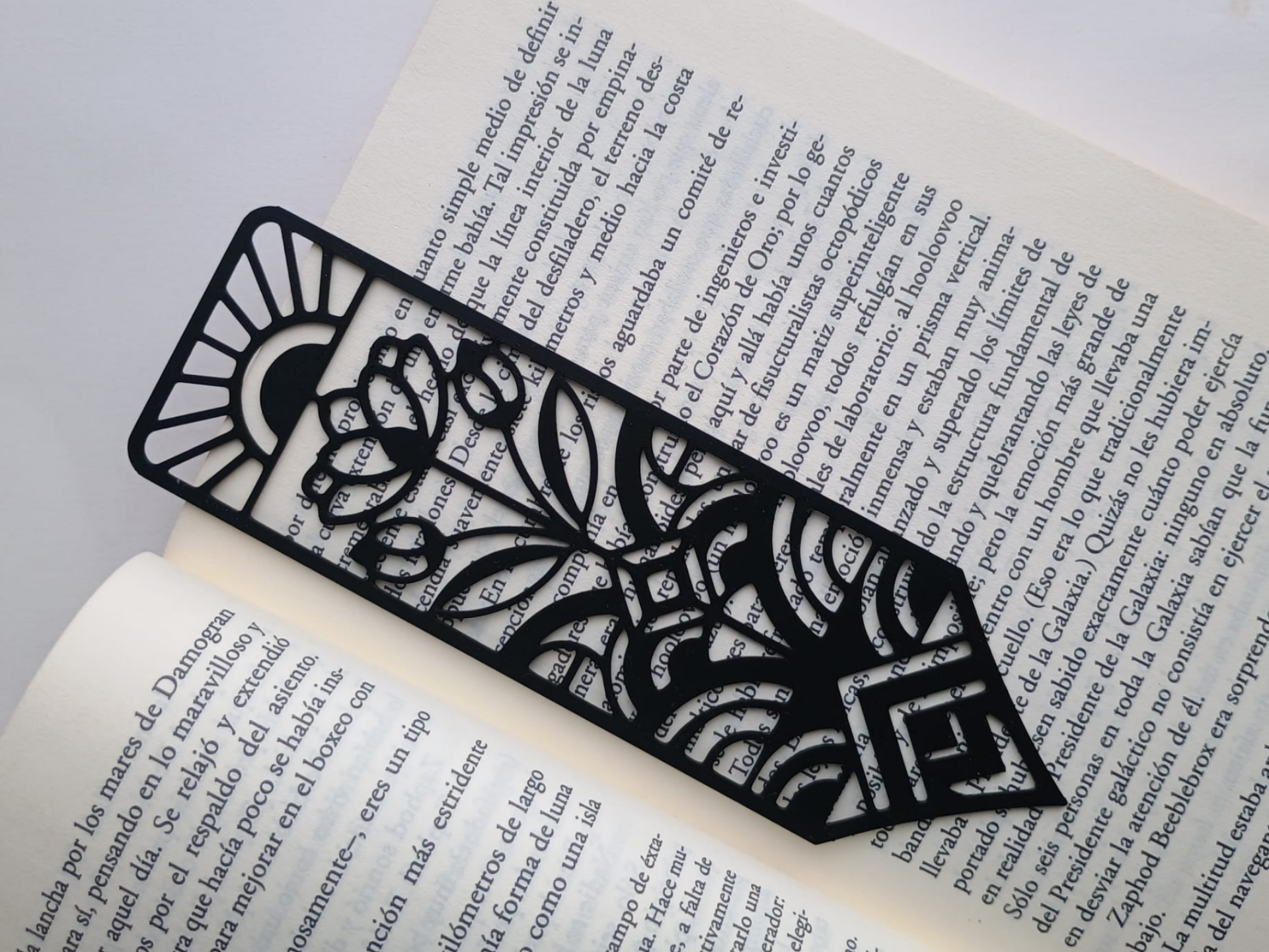 Art Nouveau Lotus Bookmark Vol.2 - Easy Print