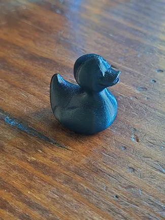 Small duck with magnet hole