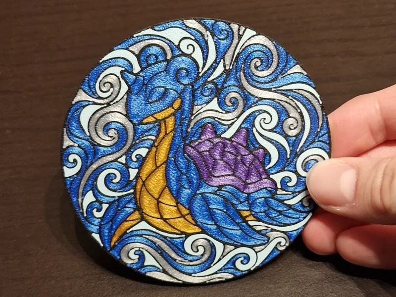 Lapras Swirl Coaster