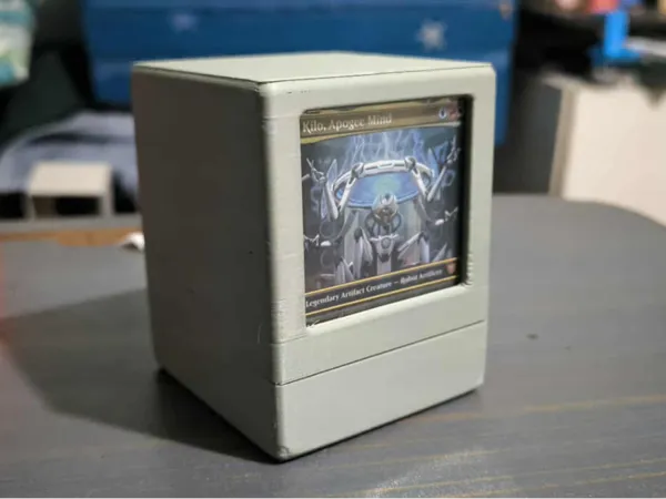 Boîte de rangement extra-longue pour cartes Commander