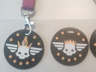 Helldivers keychain