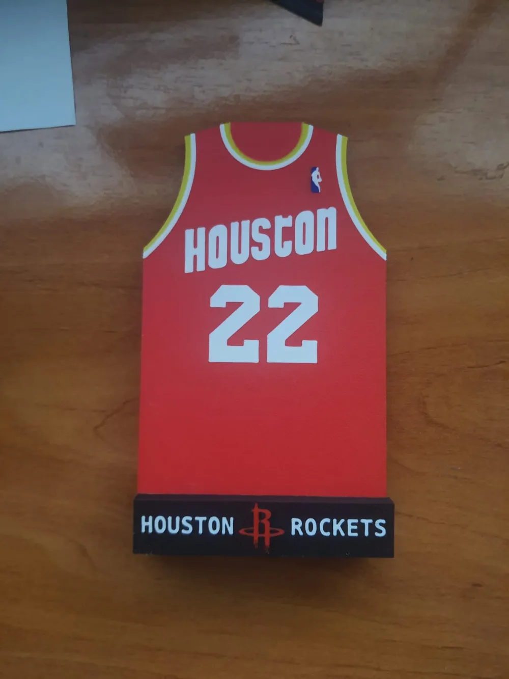 Replica NBA Houston Rockets, Clyde Drexler - Free 3D Print Model ...