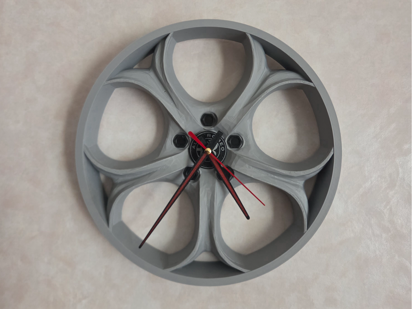 Orologio Ruota Alfa Romeo
