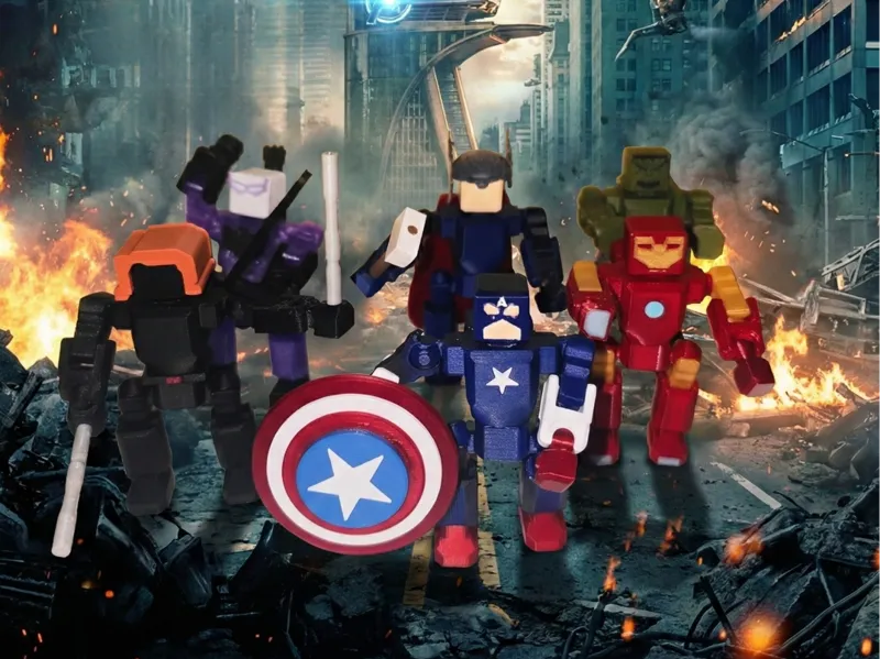 Origin-Zero Avengers Mecha