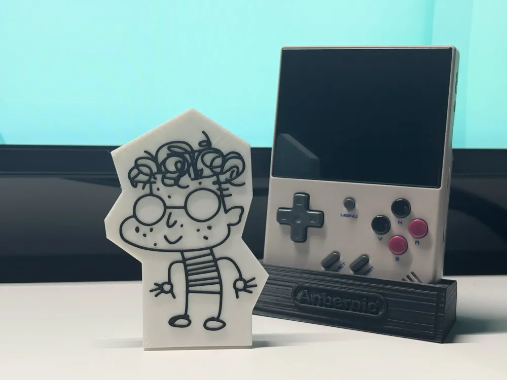 Tech Dweeb Fan-art paper mascot - Free 3D Print Model - MakerWorld