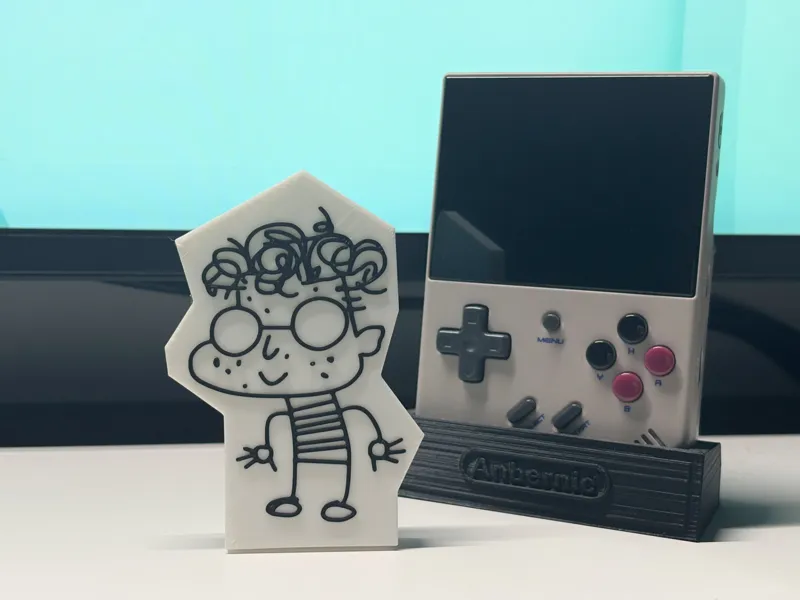 Tech Dweeb Fan-art paper mascot
