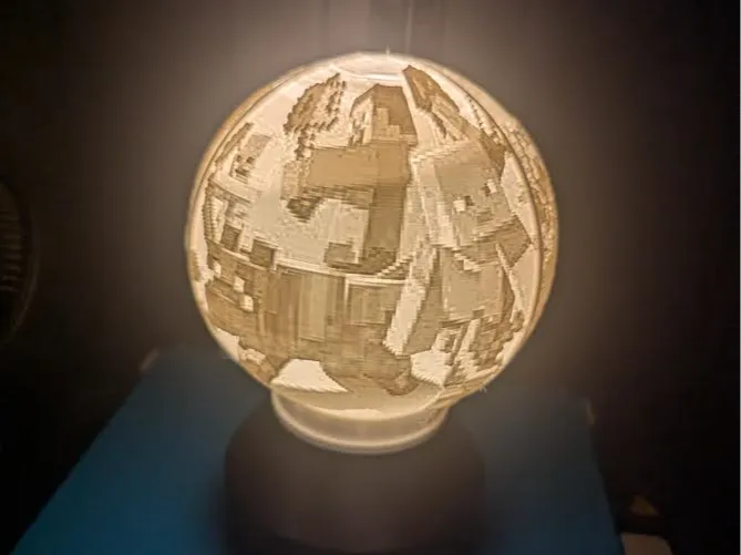 Minecraft light up globe