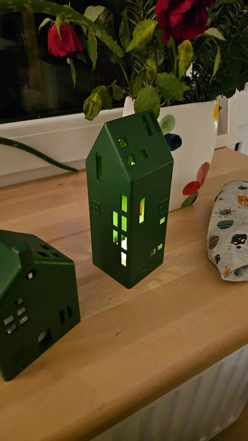 Decorative Tea light house by 3D Innovations - MakerWorld