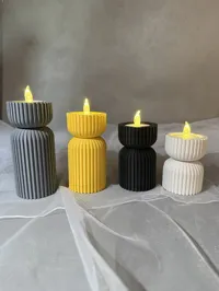 Am Stück gedruckt 0.2mm layer, 1 walls, 10% infill
