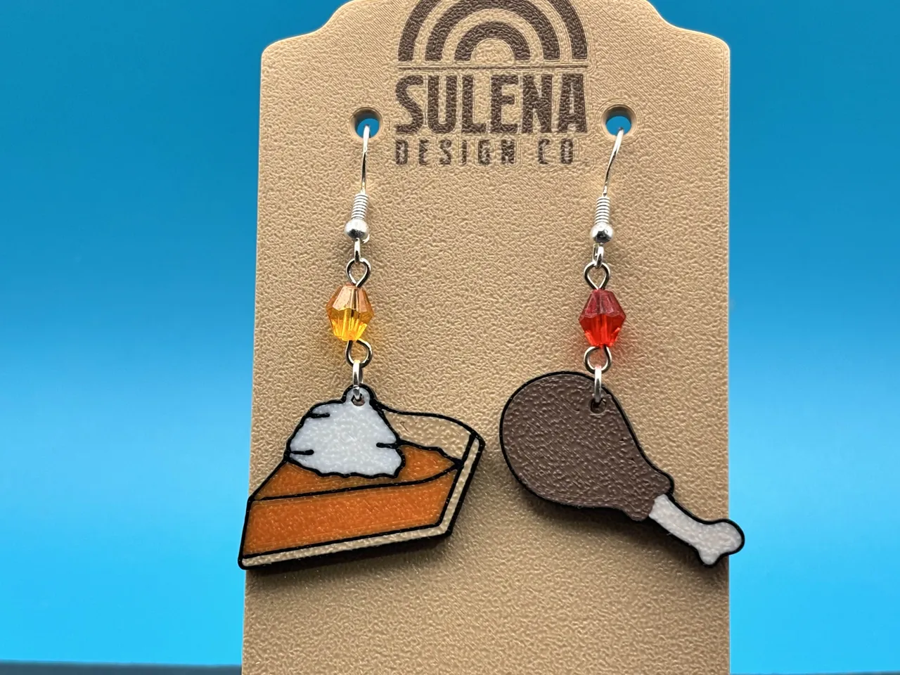 Thanksgiving/Holiday Dinner Earrings view 2