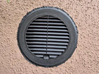 Garage Vent /w Cable Pass-Through (2-Part Design)