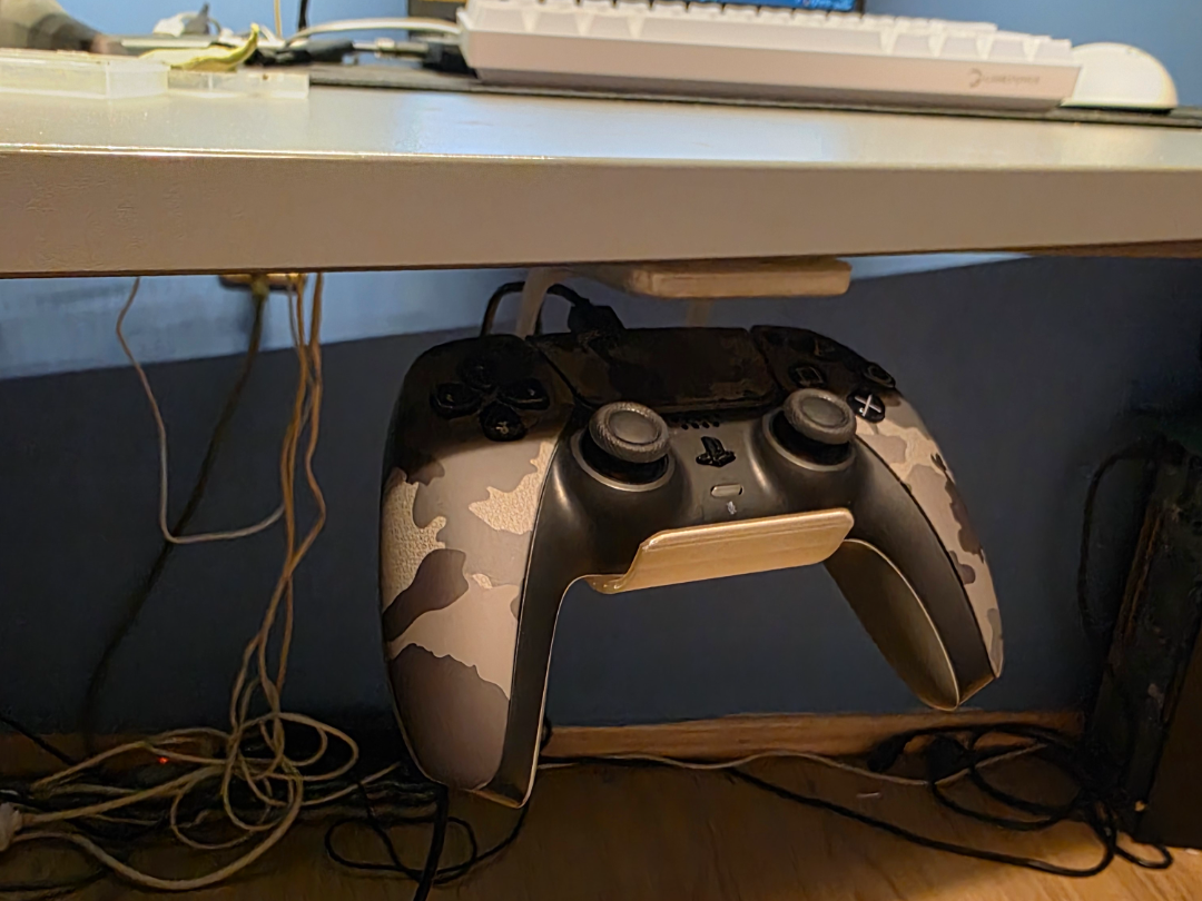 PS5 DualSense Under Desk Charging Dock