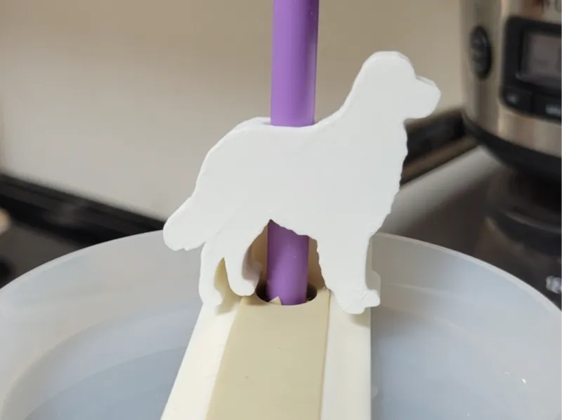 Aussie straw topper