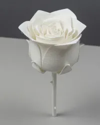 Rose sur tige facile à imprimer — photo 2