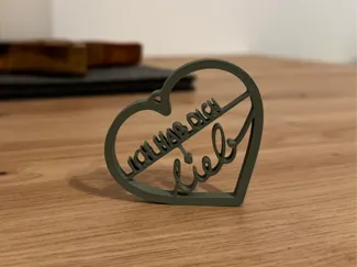 ich-hab-dich-lieb Schlüsselanhänger