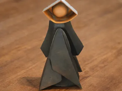 Dark Hooded Watcher