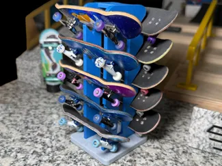 Tommy's Tech Rack | Fingerboard Stand Holds 10 FBs