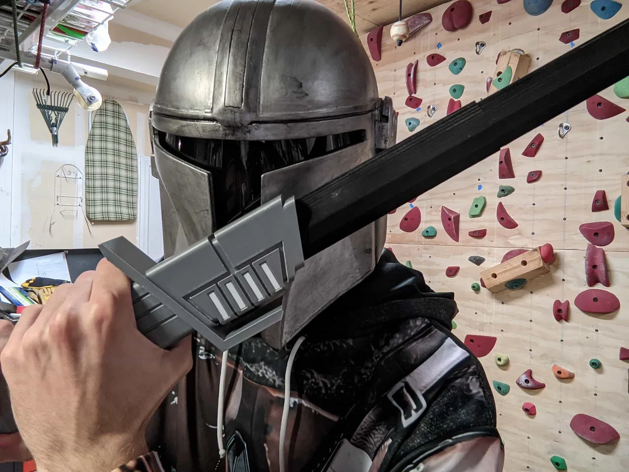 The DARKSABER (a collapsing sword prop!)