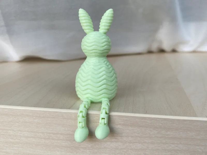 Articulated Easter Bunny