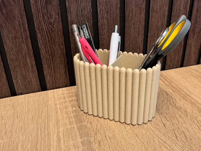 japandi cozy desk organizer