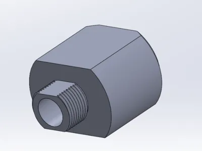 Airsoft outer barrel extension 25mm CCW