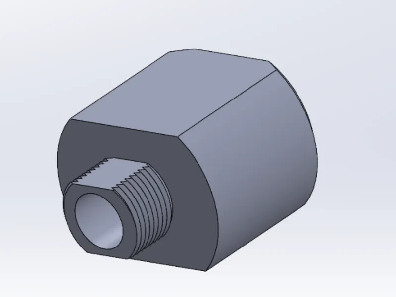 Airsoft outer barrel extension 25mm CCW