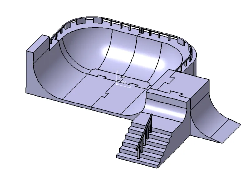 Finger Board Skatepark