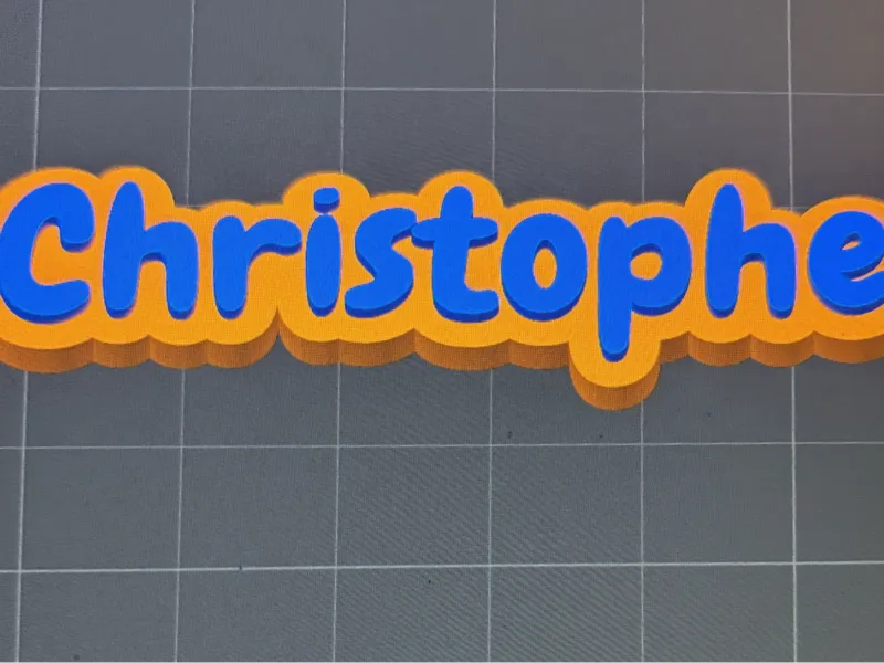 Name tag Christopher