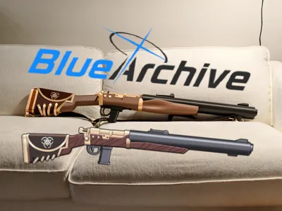 Blue Archive Kozeki Ui Weapon "Volume Suppressor"