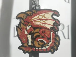 portachiavi rathalos monster hunter