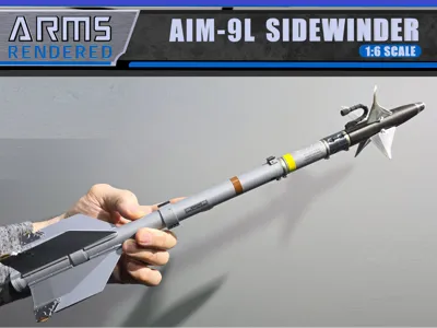 AIM-9L Sidewinder Missile Replica | 1:6 Scale