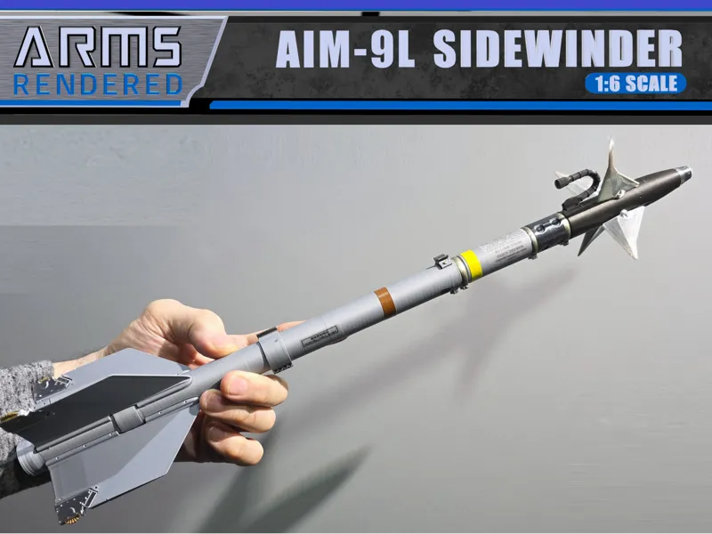 AIM-9L Sidewinder Missile Replica | 1:6 Scale