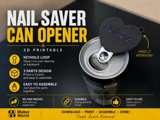 Can opener (Nail Saver) NO AMS