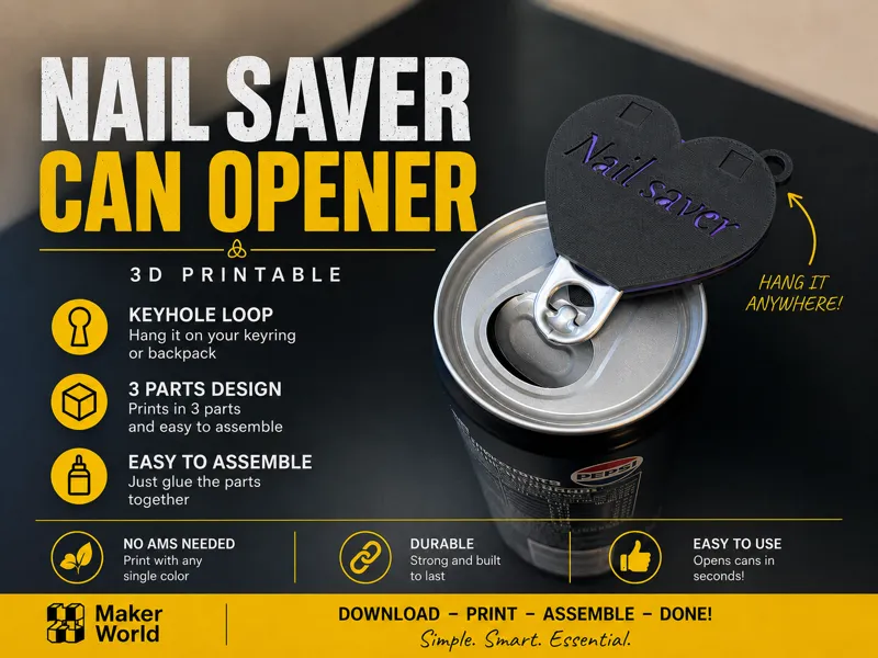 Can opener (Nail Saver) NO AMS