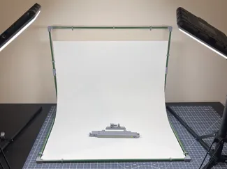 DIY Photo Backdrop using Dollar Store Poster Board