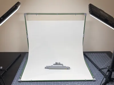 DIY Photo Backdrop using Dollar Store Poster Board