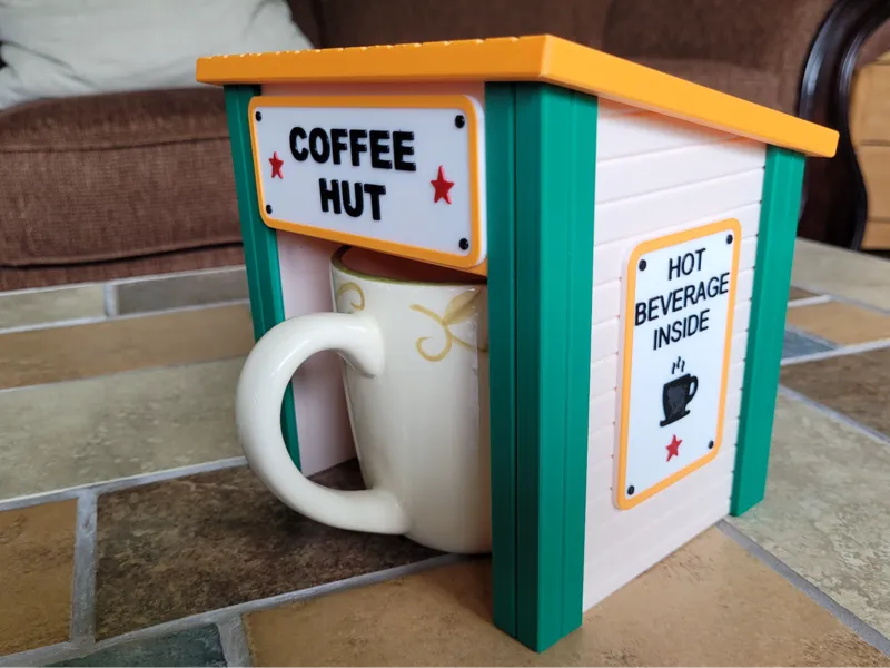 Cup Hut - Keep Crap Out