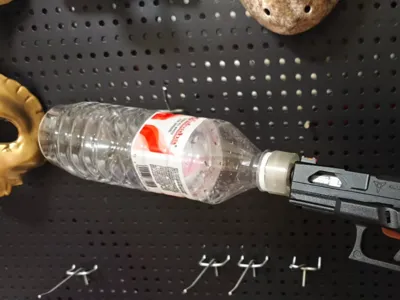 Mineral water bottle silencer adapter, 14 reverse thread (universal mineral water bottle) (DAYZ)