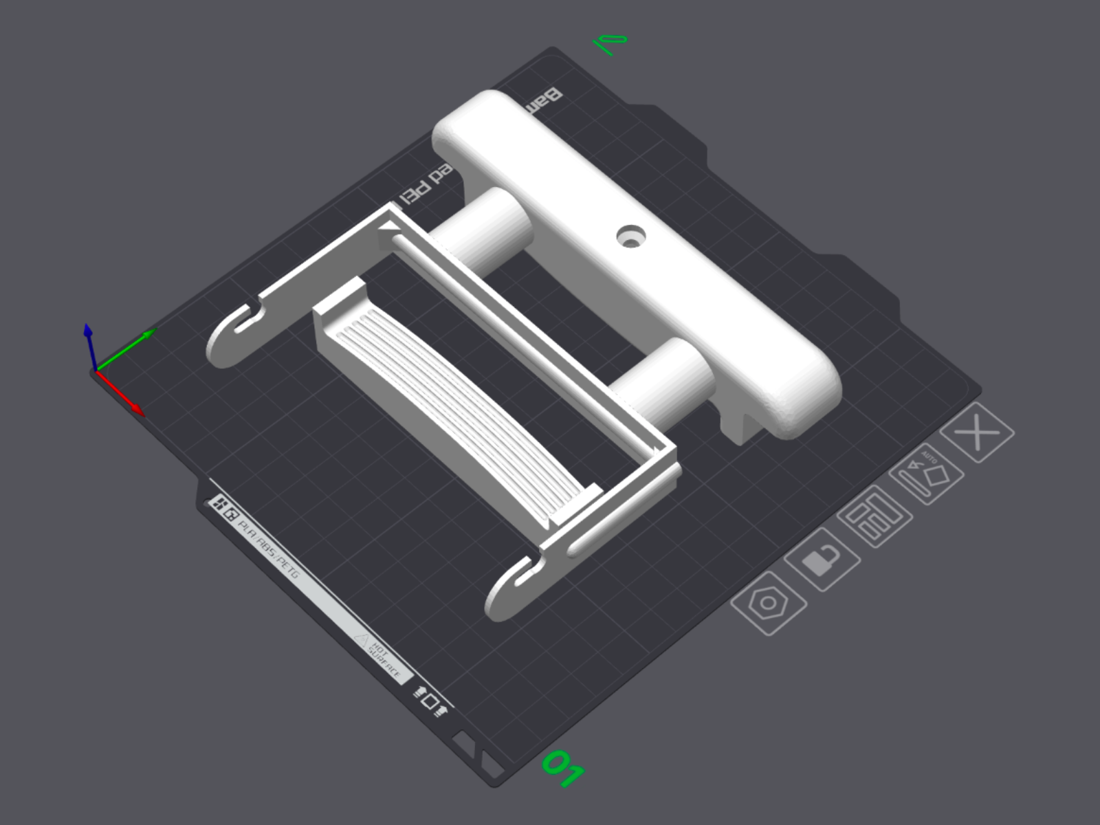 Weber Handle with Bracket for FlameBoss 100