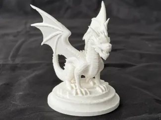 Fat Dragon Figurine