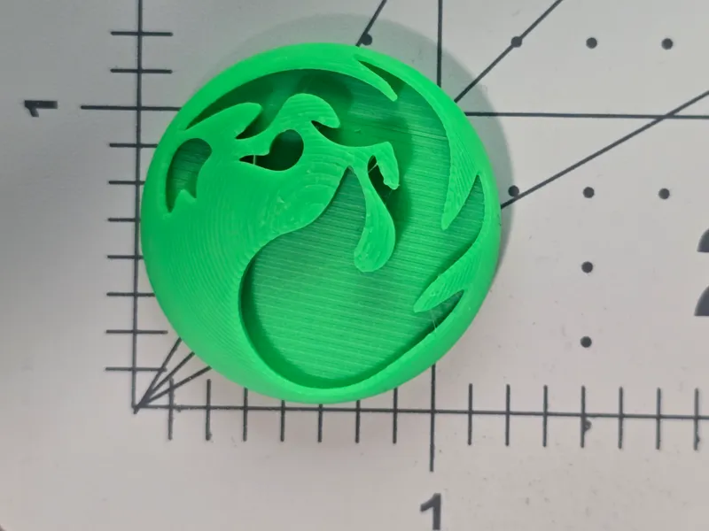 Mana Button Red