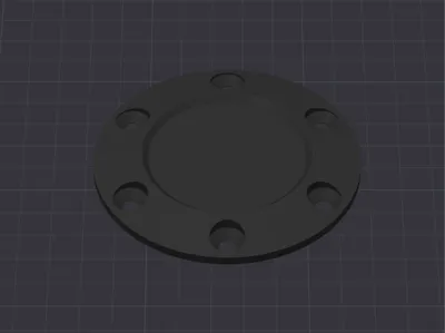 Steering wheel centre cap no logo 
