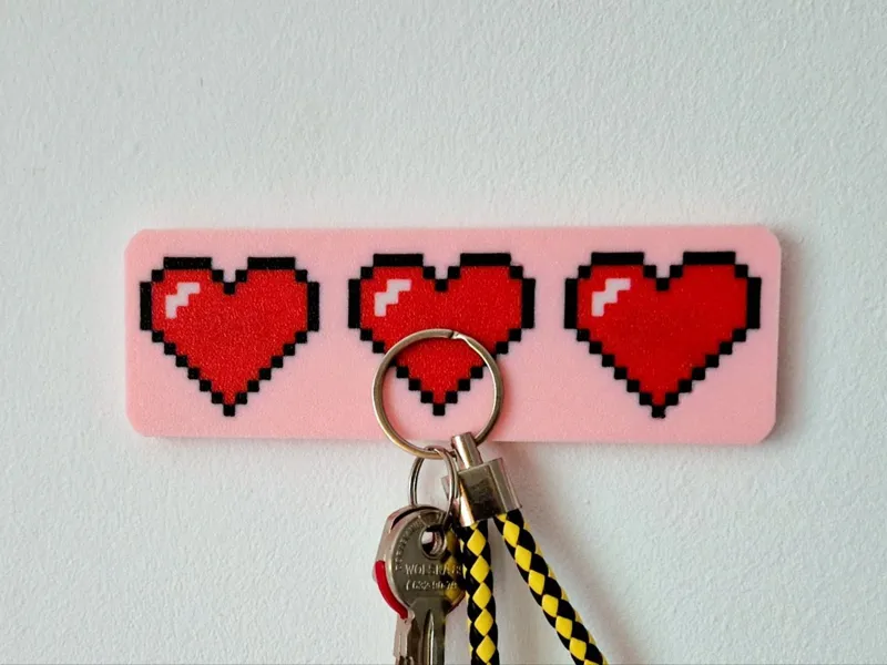 Valentine's Day Magnetic Key Holder