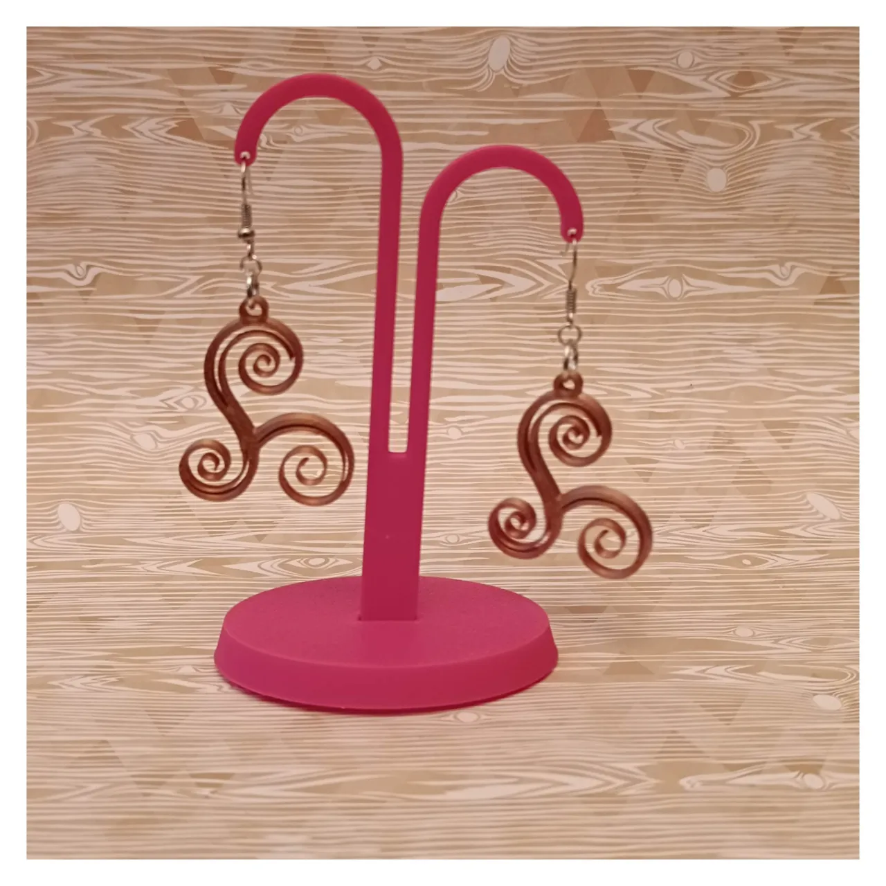 Pendientes trisquel view 3