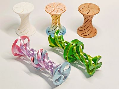 Repetitive Spiral Fidget Toy TD1 Fan