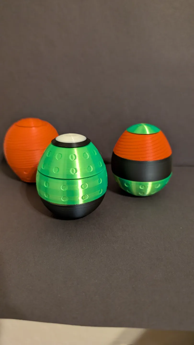 Easter Egg - Fidget Spinner - Free 3D Print Model - MakerWorld